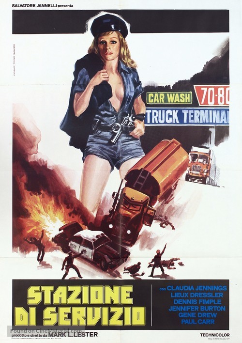 Truck Stop Women - Italian Movie Poster