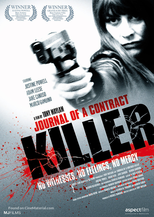Journal of a Contract Killer - British Movie Poster