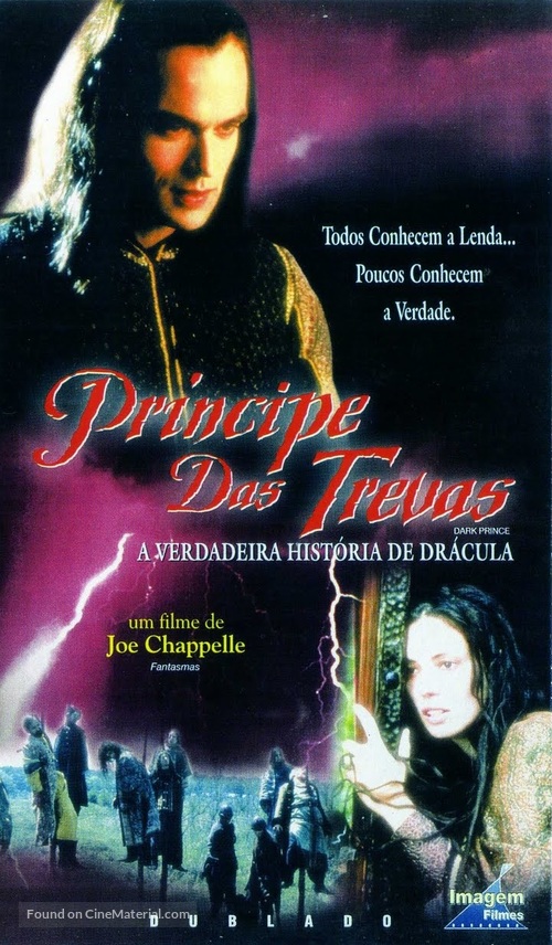 Dark Prince: The True Story of Dracula - Brazilian VHS movie cover