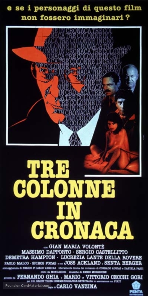 Tre colonne in cronaca - Italian Movie Poster