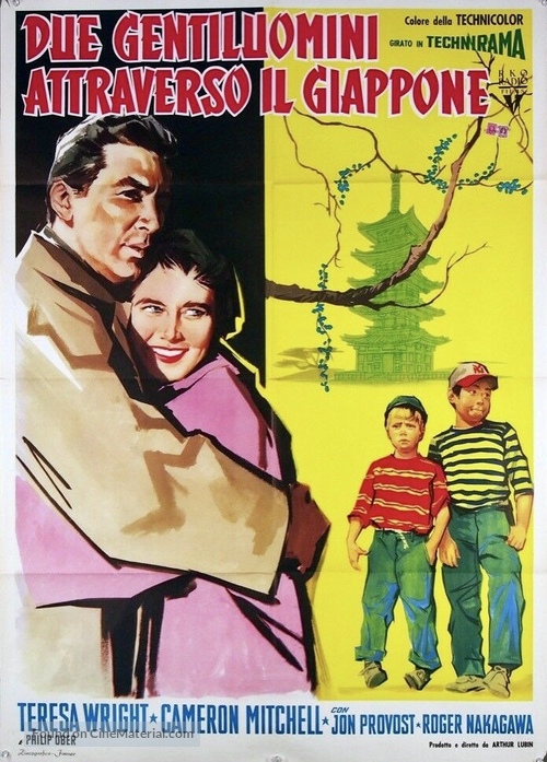Escapade in Japan - Italian Movie Poster