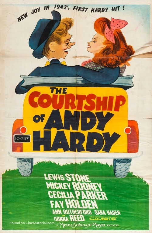 The Courtship of Andy Hardy - Movie Poster