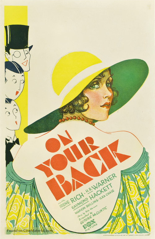 On Your Back - Movie Poster