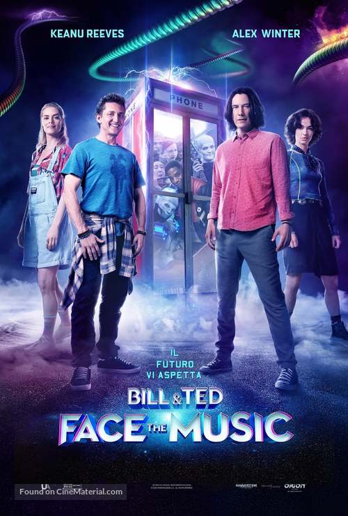 Bill &amp; Ted Face the Music - Italian Movie Poster