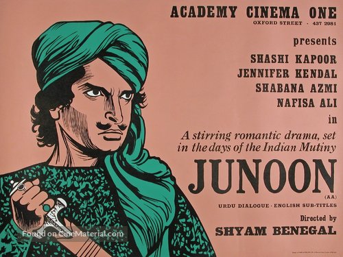 Junoon - British Movie Poster