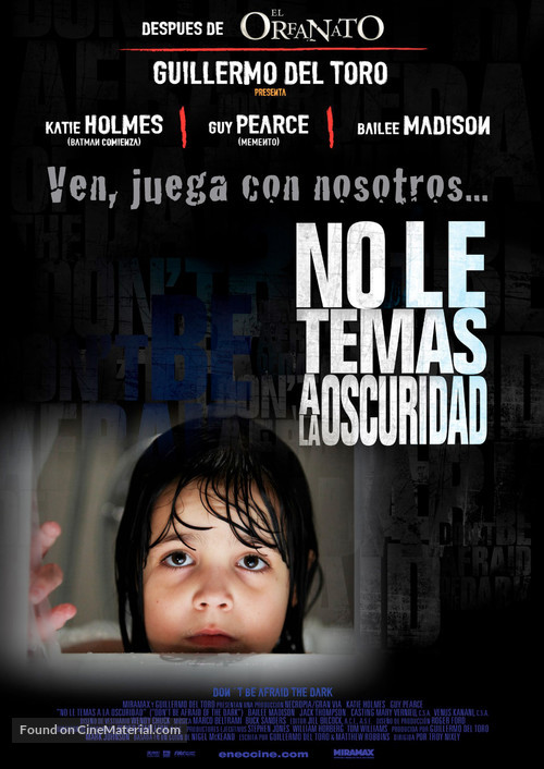 Don&#039;t Be Afraid of the Dark - Uruguayan Movie Poster