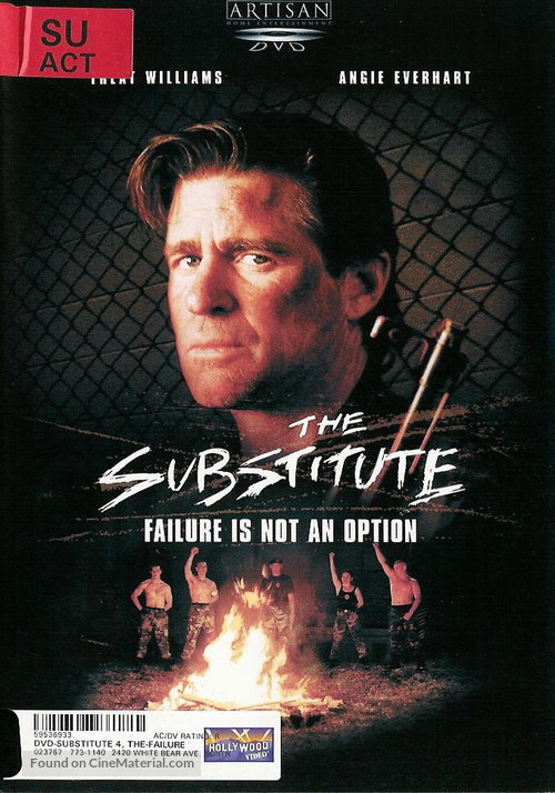 The Substitute: Failure Is Not an Option - DVD movie cover