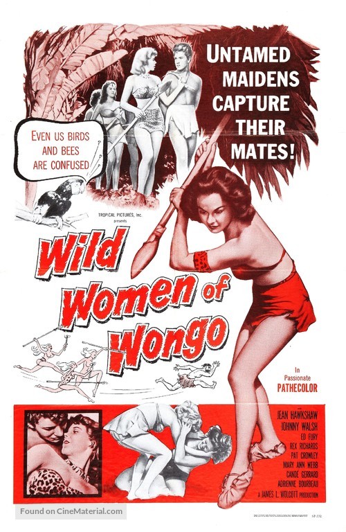 The Wild Women of Wongo - Movie Poster