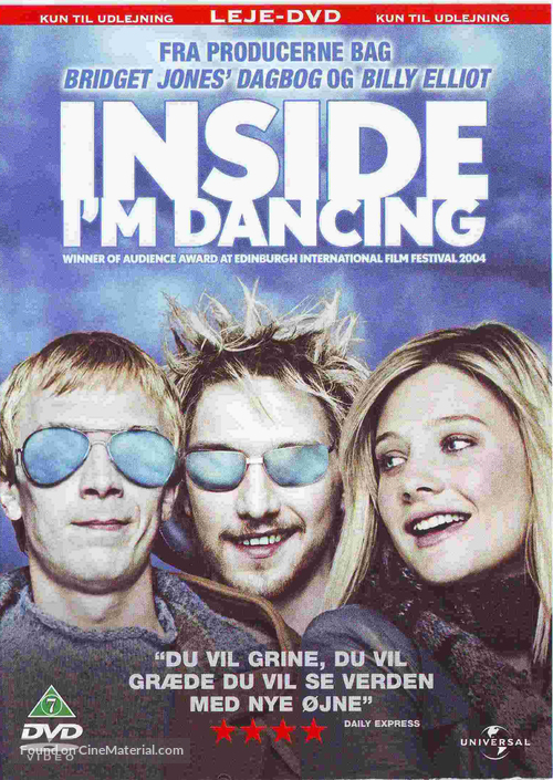Inside I&#039;m Dancing - Danish Movie Cover