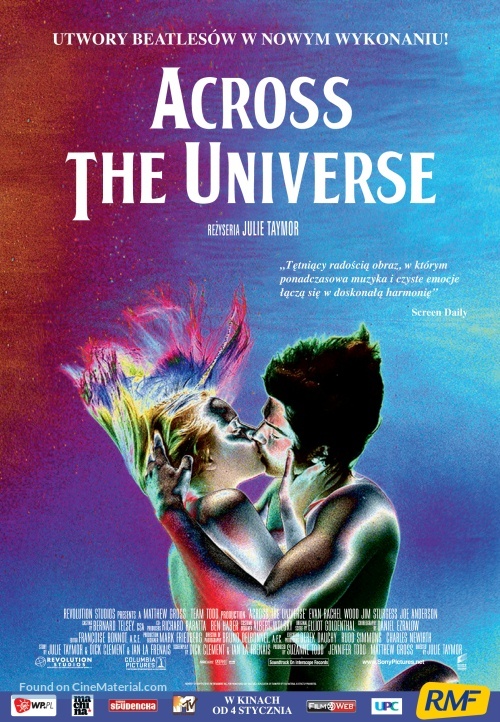 Across the Universe - Polish Movie Poster