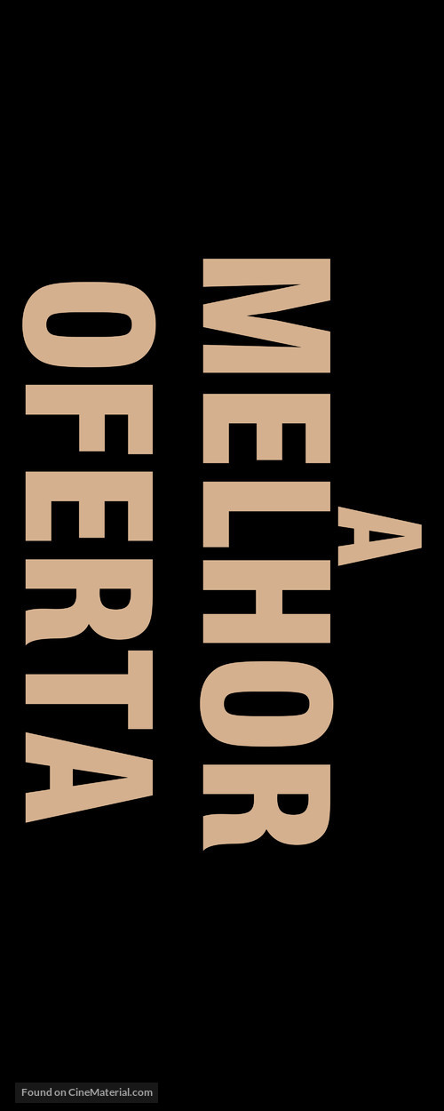 La migliore offerta - Portuguese Logo
