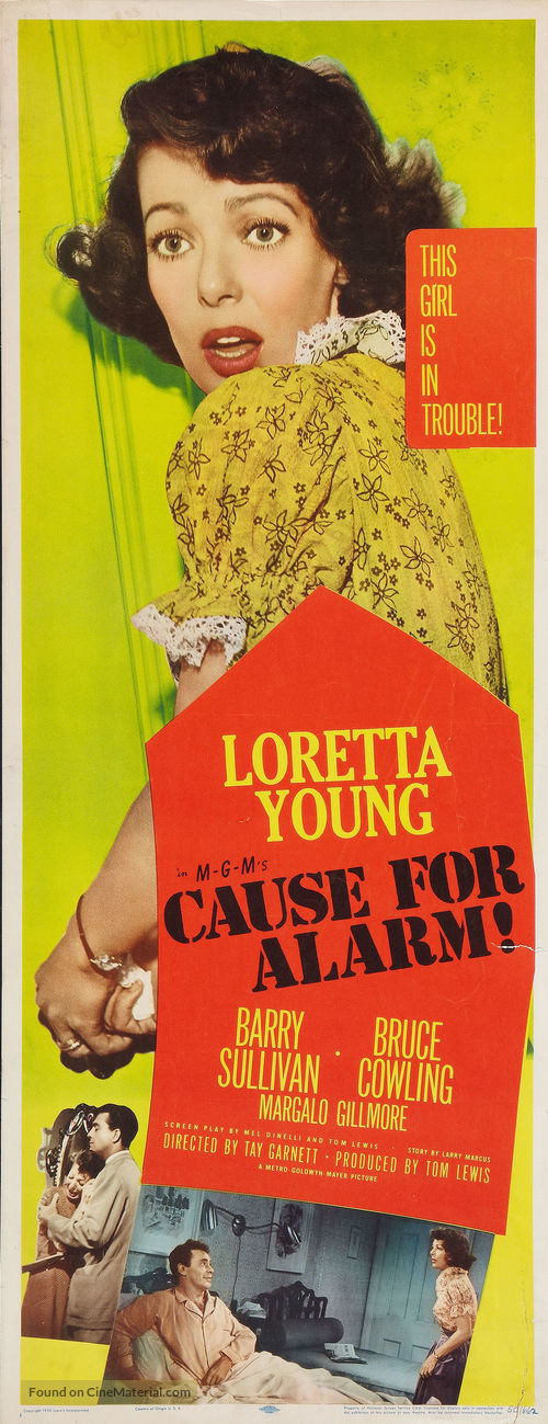 Cause for Alarm! - Movie Poster