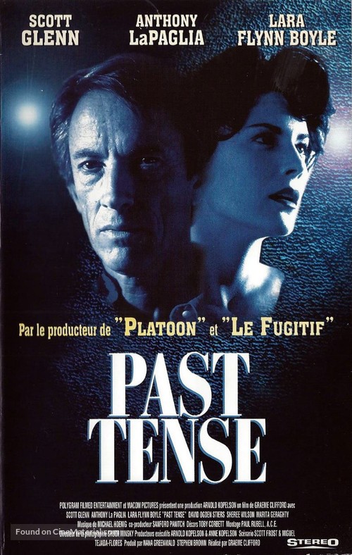 Past Tense - French VHS movie cover