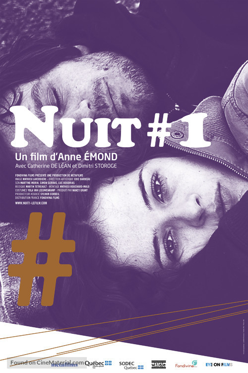 Nuit #1 - French Movie Poster