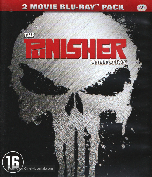 &quot;The Punisher&quot; - Dutch Blu-Ray movie cover
