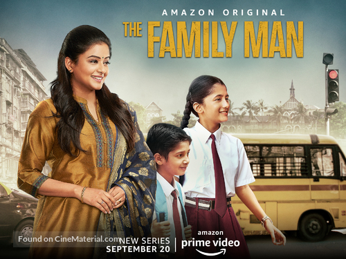 &quot;The Family Man&quot; - Indian Movie Poster