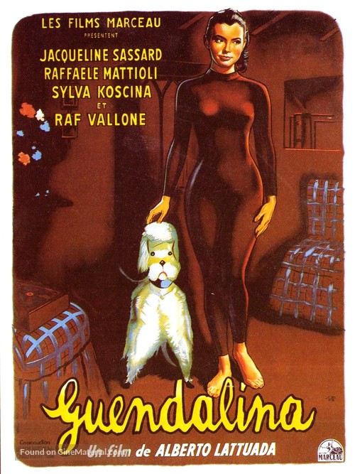 Guendalina - French Movie Poster