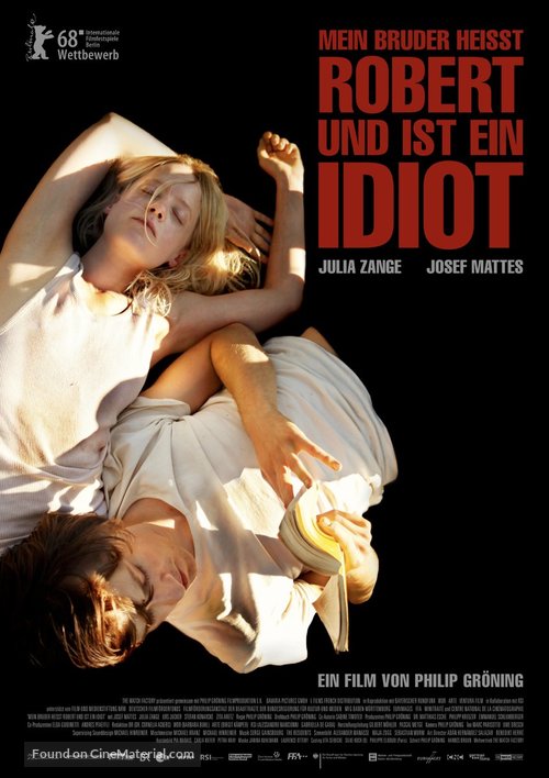 Mein Bruder hei&szlig;t Robert und ist ein Idiot - German Movie Poster