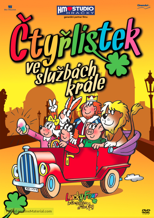 Ctyrl&iacute;stek ve sluzb&aacute;ch kr&aacute;le - Czech Movie Cover