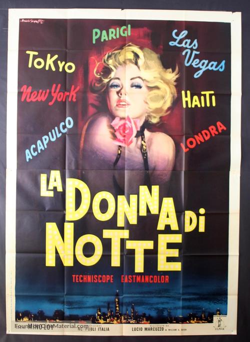 Donna di notte, La - Italian Movie Poster