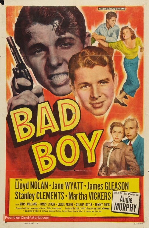 Bad Boy - Movie Poster