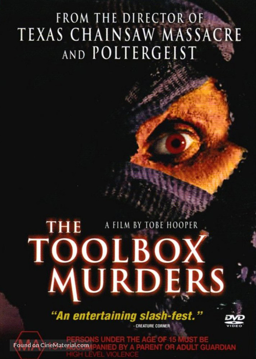 Toolbox Murders - Australian DVD movie cover