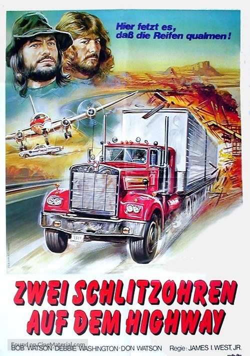 Polk County Pot Plane - German Movie Poster