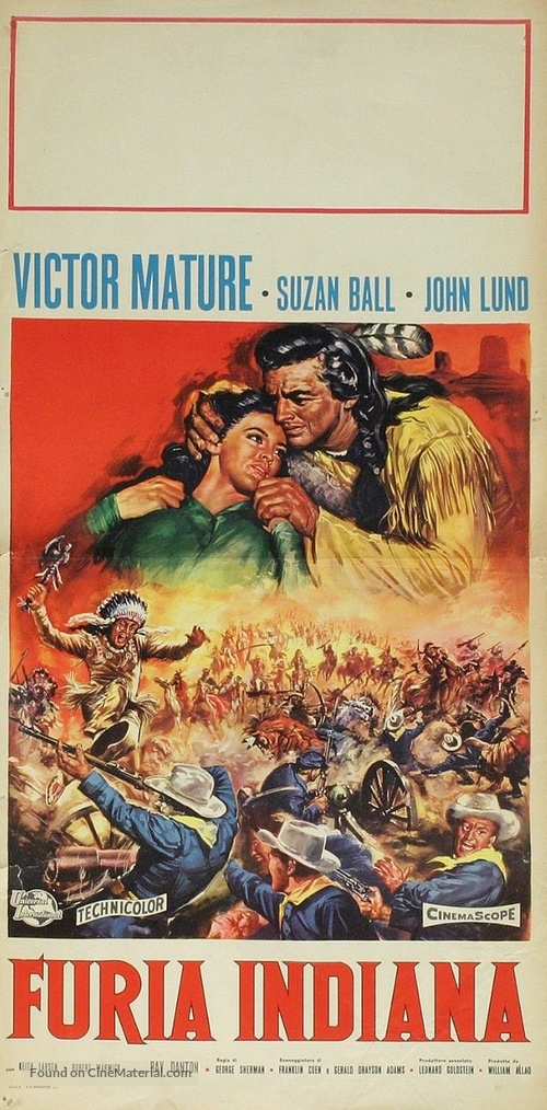 Chief Crazy Horse - Italian Movie Poster