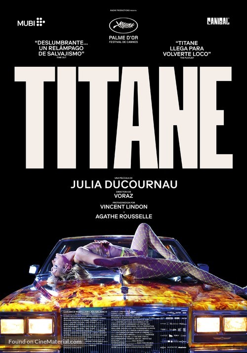 Titane - Mexican Movie Poster