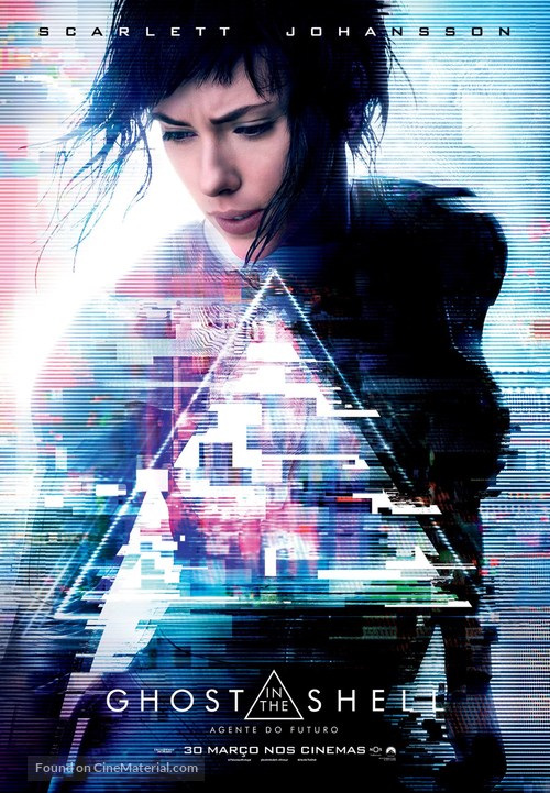 Ghost in the Shell - Portuguese Movie Poster