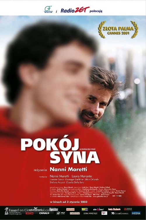 La stanza del figlio - Polish Movie Poster