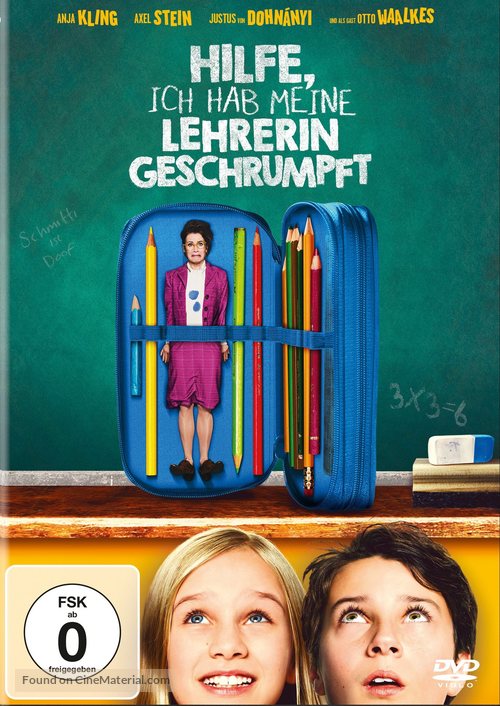 Hilfe, ich hab meine Lehrerin geschrumpft - German DVD movie cover