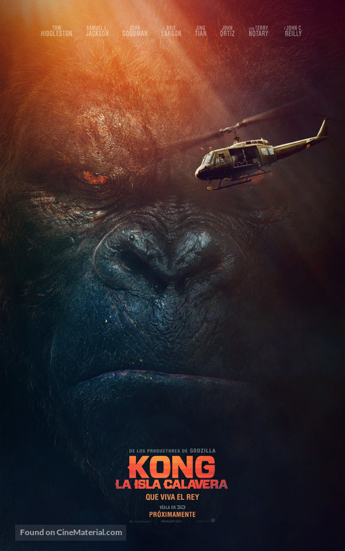 Kong: Skull Island - Argentinian Movie Poster