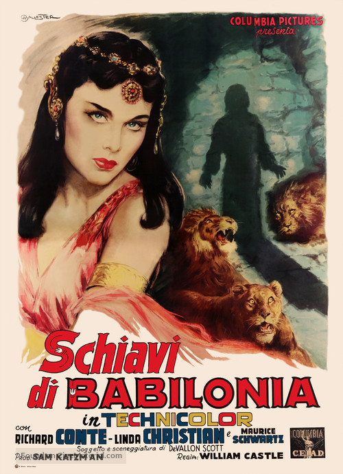 Slaves of Babylon - Italian Movie Poster