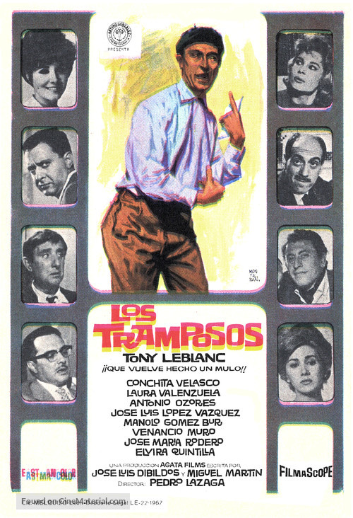 Los tramposos - Spanish Movie Poster