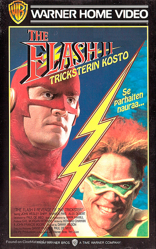 The Flash - Finnish VHS movie cover