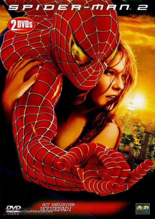 Spider-Man 2 - German DVD movie cover