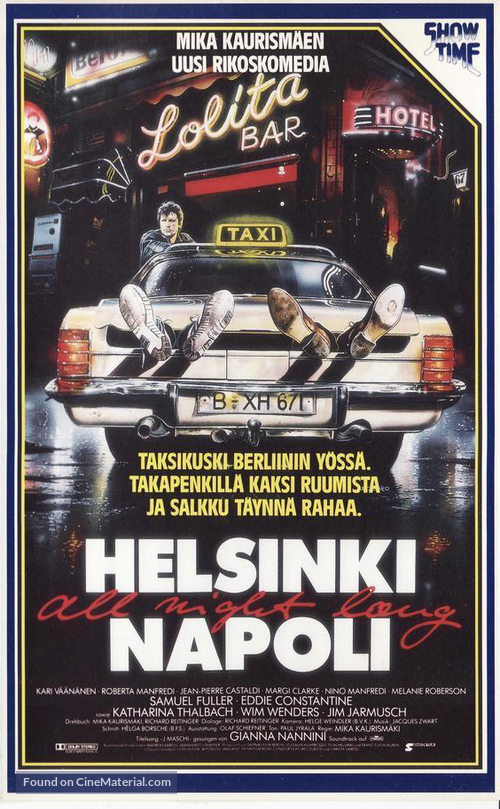 Helsinki Napoli All Night Long - Finnish VHS movie cover