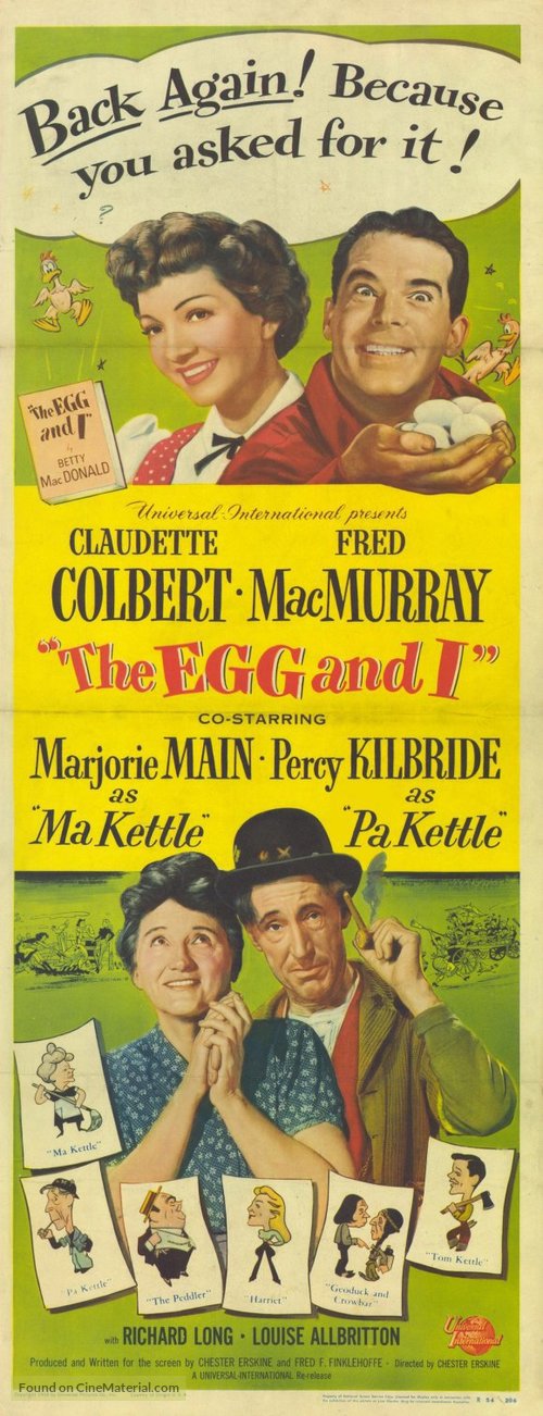 The Egg and I - Movie Poster
