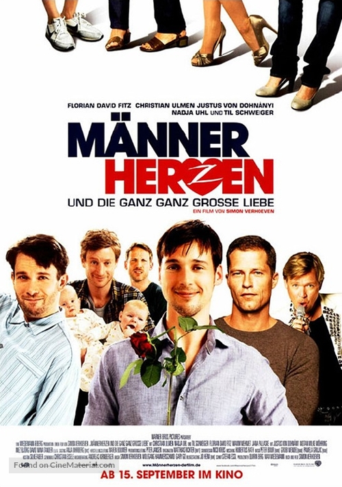 M&auml;nnerherzen - German Movie Poster