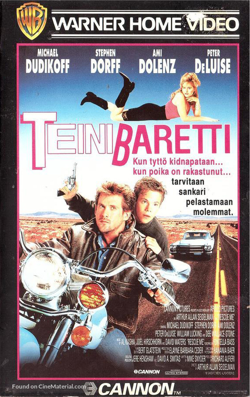 Rescue Me - Finnish VHS movie cover