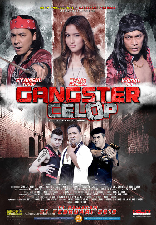 Gangster Celop - Malaysian Movie Poster