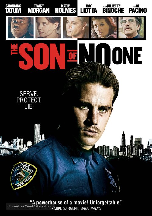 The Son of No One - DVD movie cover