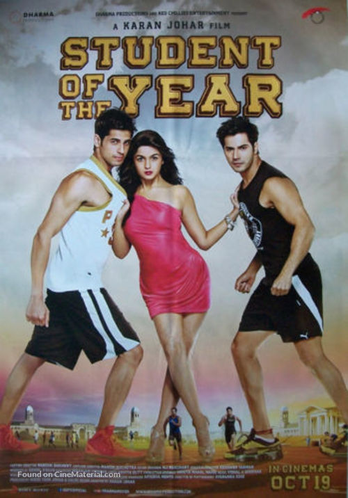 Student of the Year - Indian Movie Poster