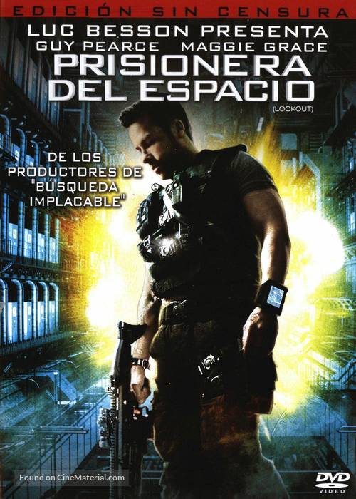 Lockout - Argentinian DVD movie cover