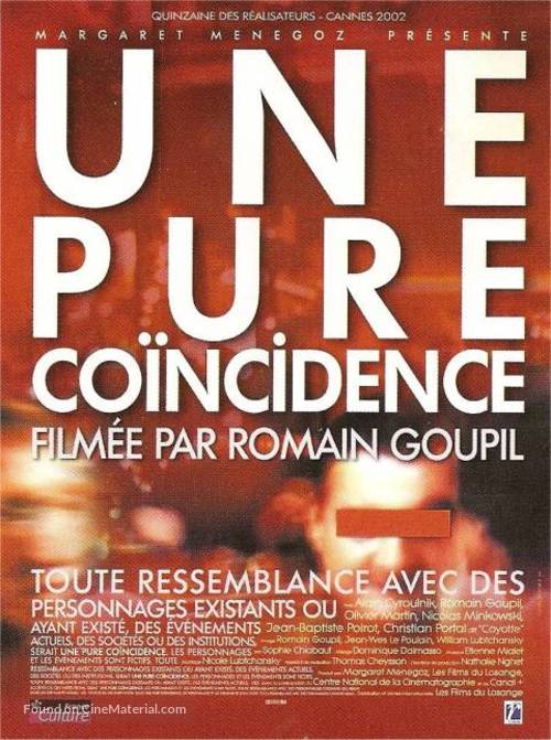 Une pure co&iuml;ncidence - French Movie Poster