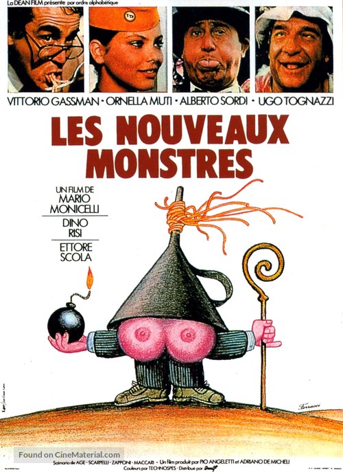I nuovi mostri - French Movie Poster