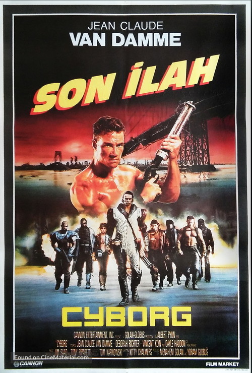 Cyborg - Turkish Movie Poster