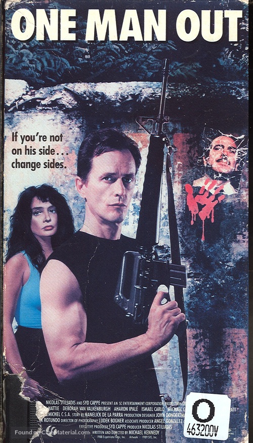 One Man Out - VHS movie cover