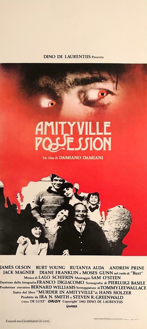Amityville II: The Possession - Italian Movie Poster